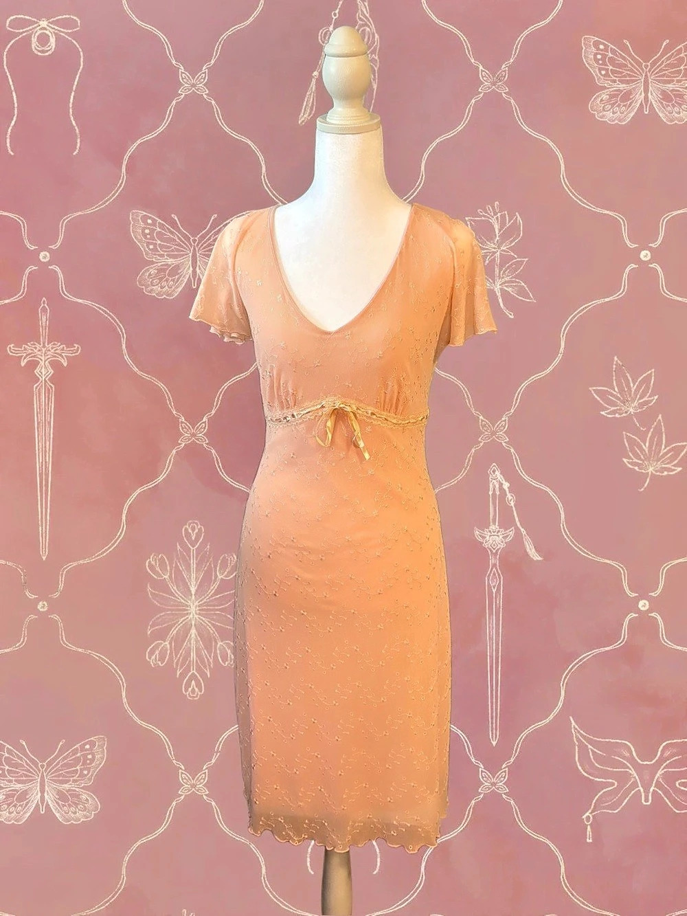 Y2K Rom Com Midi Dress